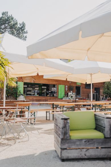 Lounge im Weingarten